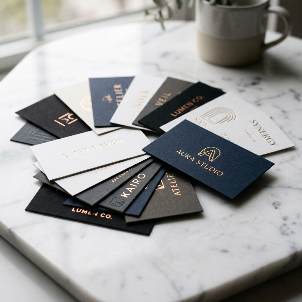Premium business cards printing